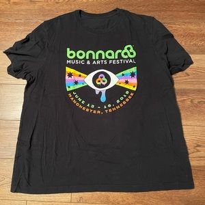 2019 Bonnaroo lineup tee